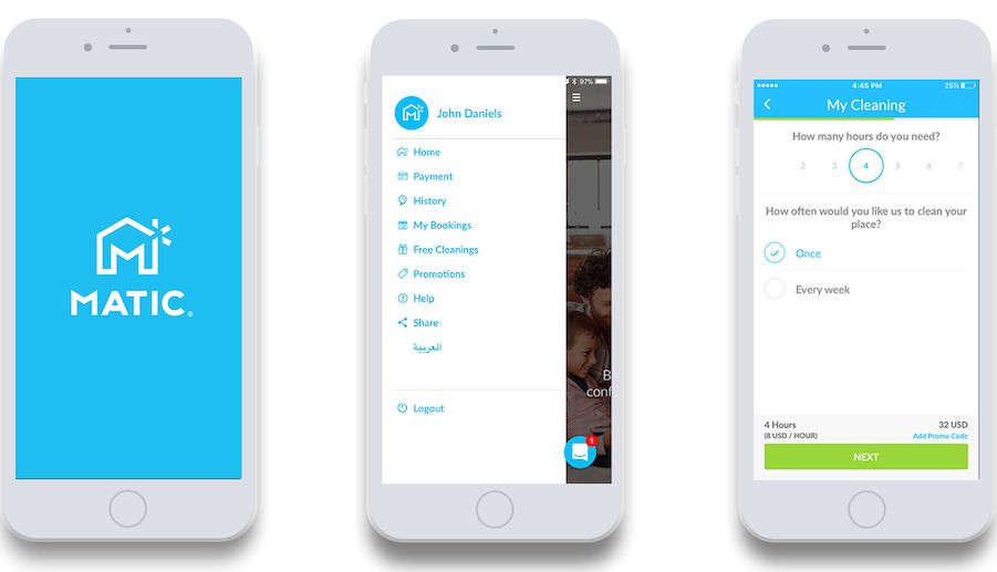 Home cleaning marketplace Matic raises $3 million