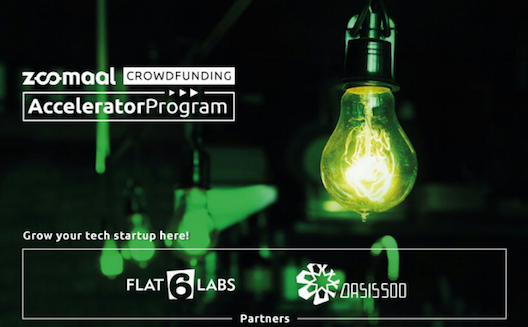 Zoomaal launches Crowdfunding Accelerator Program with Oasis500 and Flat6Labs