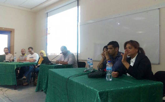 Investors and entrepreneurs preach startups to Palestinian university students