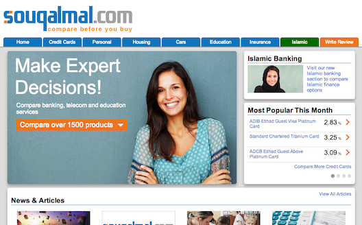 Souqalmal.com secures $1.2M from Hummingbird to expand content, mobile site