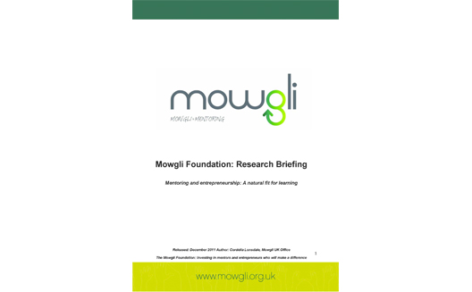 Mowgli Releases Research Briefing On Mentoring for Entrepreneurship