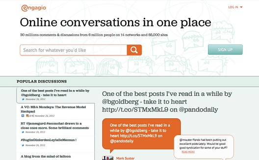 Engagio Makes Online Conversations More Manageable