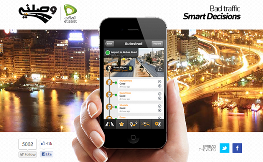 Mobile App Wasalny Tackles Cairo's Traffic, Now in Arabic