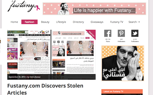 Egyptian entrepreneur Amira Azzouz fights back against content theft