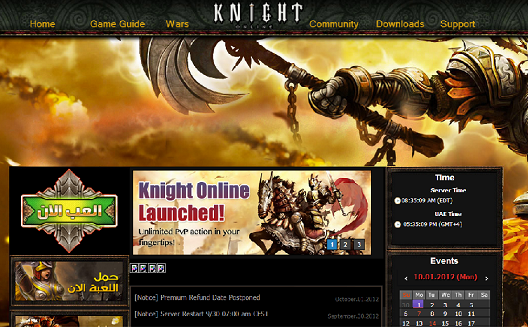 Arab World Publishing Platform Tahadi Localizes Korean Game Knight Online