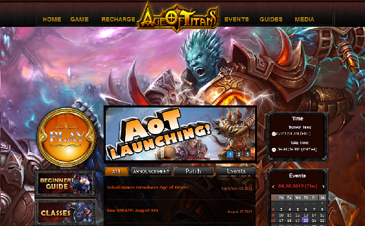 Online Browser Game Reviews: Age of Titans - Online Browser-Based