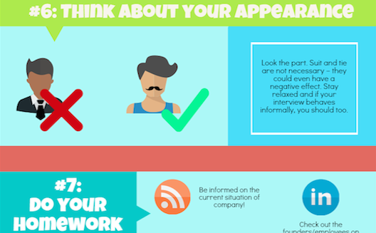 12 tips for getting hired by a startup [Infographic]