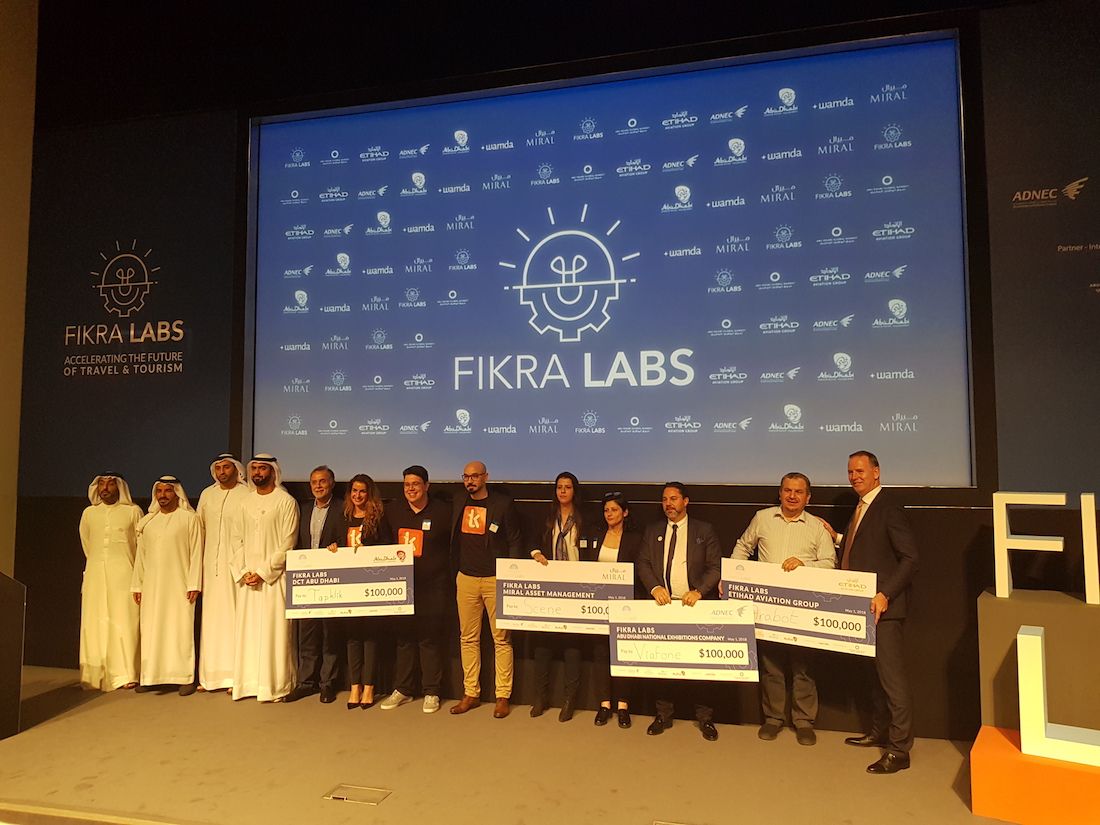 Abu Dhabi’s travel and tourism leaders award $100k to four Fikra Labs winners