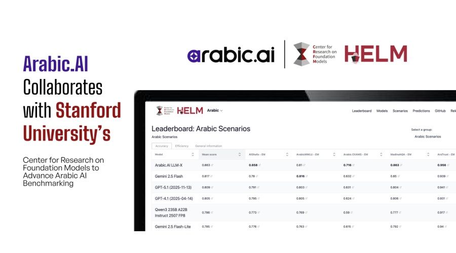 Arabic.AI partners with Stanford to launch the first holistic benchmark for Arabic AI models