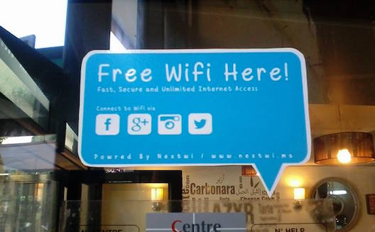 Transformer le wifi des commerçants en outil marketing