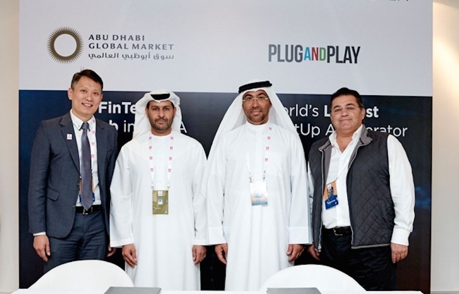 Abu Dhabi Global Market announces fintech innovation center and partnership with Plug and Play