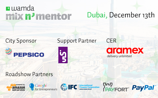 Wamda announces the last 2014 Mix N' Mentor: Dubai