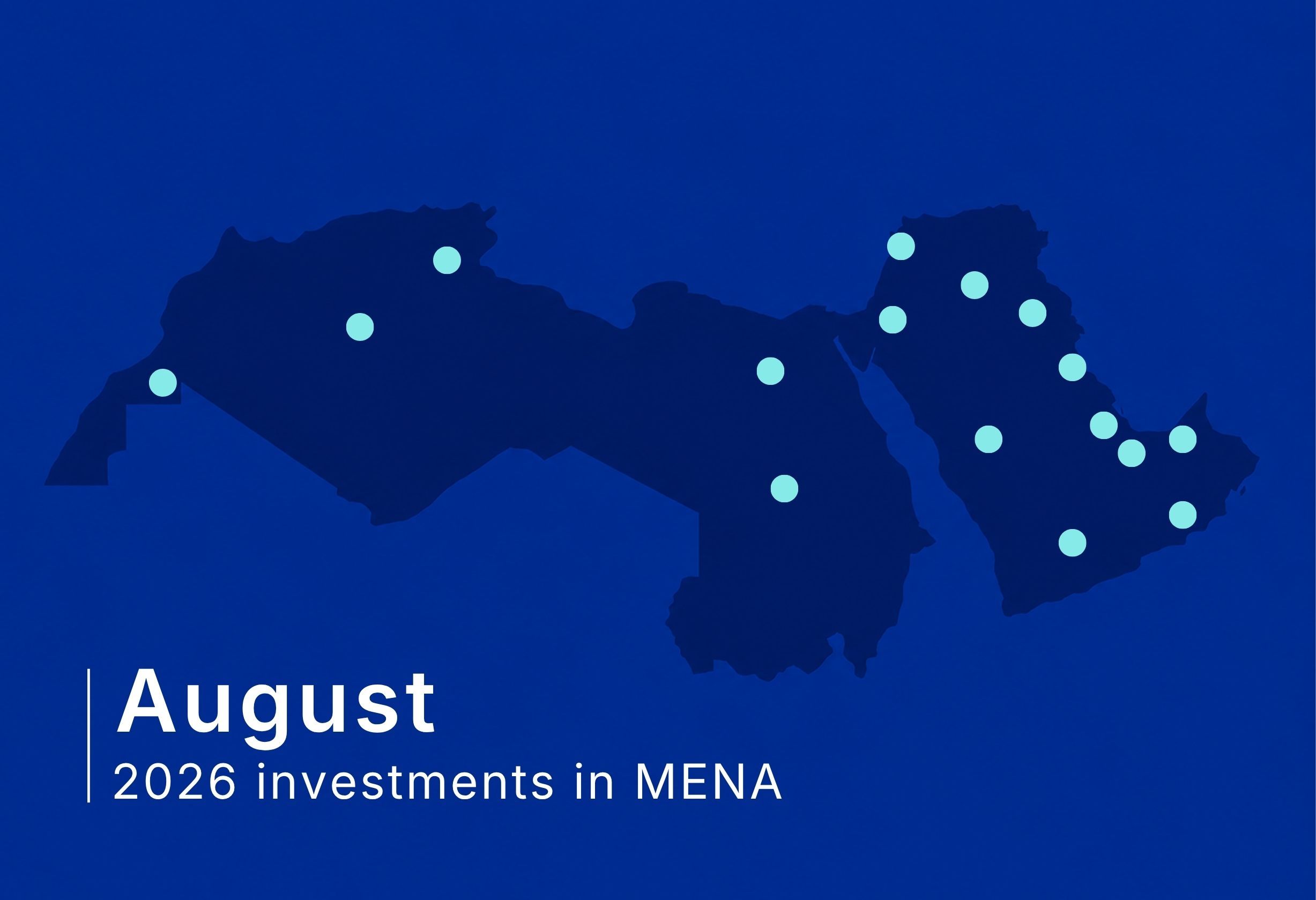 MENA startup funding jumps to $375 million in August 2026